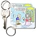 Londons Times Religion Heaven Hell Cartoons - Unresolved Matters - Key Chains
