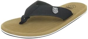 K-Swiss K-SWISS PLUSH SANDAL 02508-003-M - Sandalias de caucho para hombre, color negro, talla 47