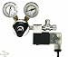 CO2 Regulator Deluxe - Dual Gauge with Solenoid