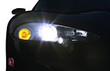 StreetGlow White Xenon Replacement HeadLight Bulbs Xenon White (Pair) - H890 27W