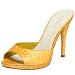 Nine West Women's Deelight Sandal,Med Yellow,8.5 M US