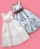 Bonnie Jean Little Girl Embroidered Sleeveless Dress