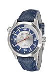Sector - R3251102215 - Montre Homme - Quartz Analogique - Bracelet en Cuir Bleu
