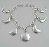 Phases of the Moon Bracelet in Sterling Silver