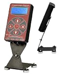 Monster Point HP5 Hurricane Digital LCD DUAL Tattoo Power Supply Unit Burgundy Wine Unit Source