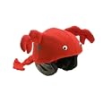 Tail Wags Lobster Helmet Cover - Red