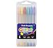 BAZIC 6 Fruit Scented Glitter Color Gel Pen with Case (17050-24P)