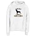 Sweatshirt Woman White  Obey The Cane Corso ... Woof !  Dog
