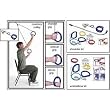 MarV shoulder therapy kit: pulley, 2 handles, 3 tubes, 1 door attachment, chart