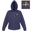 Florida Panthers NHL "Hoody" Zip Sweatshirt For Women (Navy)