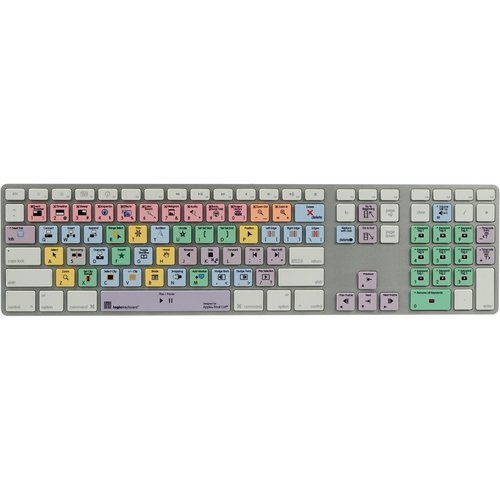 LogicKeyboard Apple Final Cut Pro X Ultra-Thin Aluminum Keyboard On Sale