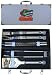 NCAA Florida Gators 8pc. BBQ Set w/Case