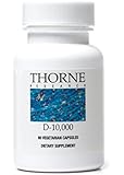 Thorne Research - Vitamin D-10,000 - Vitamin D3 Supplement - 10,000 IU - 60 Vegetarian Capsules