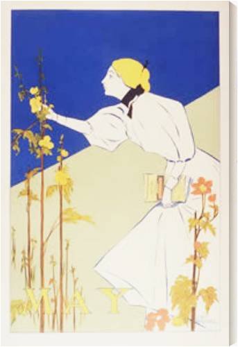 Art Nouveau Poster AZV00928 canvas artwork