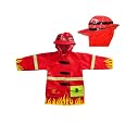 Kidorable Childrens Fireman Rain coat 