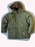 New Woolrich Kid's Arctic Parka - Olive Green - XL Only