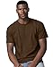 Hanes Mens Tagless T Shirt (Dark Chocolate, X-Large)