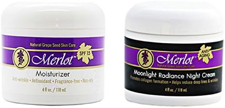 Merlot Moisturizer and Anti-wrinkle Night Cream Bundle