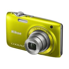 Nikon Coolpix S3100 Digitalkamera (14 Megapixel, 5-fach opt. Zoom, 6,7 cm (2,7 Zoll) Display, HD Video, bildstabilisiert) zitrusgelb