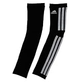 11-Q3adidas（アディダス） ﾗﾝﾆﾝｸﾞ ｱｰﾑｳｫｰﾏｰ ブラック/ホワイト O37600_0