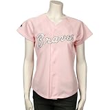 Jeff Francoeur Atlanta Braves Womens Pink Jersey