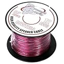 Pyramid RSW1250 12 Gauge 50 Feet Spool of High Quality Speaker Zip Wire: Colors May Vary