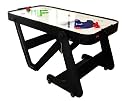 Air Hockey Table 6ft Rolling Folding Black Tables - H6D-222