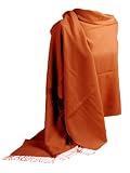 Orange Pashmina Shawl /Stole