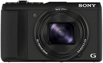 Sony DSC-HX50 Digitalkamera (20,4 Megapixel, 30-fach opt. Zoom, 7,6 cm (3 Zoll) LCD-Display, Full HD Video, WiFi) mit 24mm Sony G Weitwinkelobjektiv schwarz