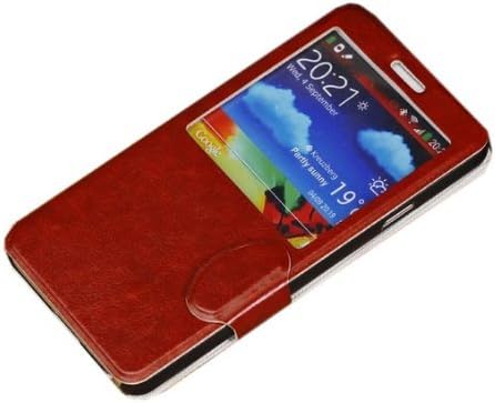 W-RainBow Smart View Window Flip Cover Folio Case for Samsung Galaxy Note3 III N9000