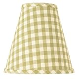 Ballard Designs - Fabric Buffet Shade - Sage Check