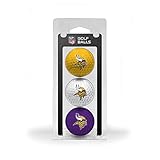 UPC 637556316059 product image for NFL Minnesota Vikings 3-Pack Golf Balls | upcitemdb.com