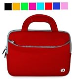 Clip-on LED Book Light + Dual Pocket Carrying Case for Kindle Dx Amazon 9.7″ Kindle Amazon’s 6″ Wireless Reading Device