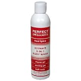 Perfect Organics Ultimate 3-In-1 Body Wash, Orange Ginger, 8 fl oz (326.5 ml) (Pack of 2)