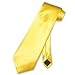 Antonio Ricci NeckTie Solid DARK YELLOW GOLD Color Men's Neck Tie