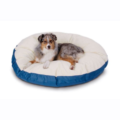 SuperSoft Round Sherpa Dog Bed vuhyrujxfdytwe