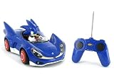 Sonic Sega-All-Stars Soic the Hedgehog The Echidna RC Control Car BLUE