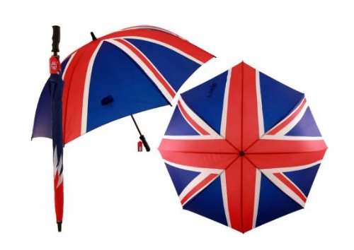 Great British Golf Umbrella Union Flag