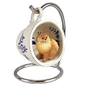 Pomeranian Blue Tea Cup