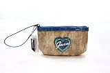 Guess Elma Slg Wristlet Clutch Handbag Blue Multi Wallet Ladies Purse Reviews