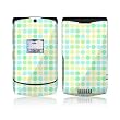 Mint Dots Design Protective Skin Decal Sticker for Motorola RAZR V3xx Cell Phones
