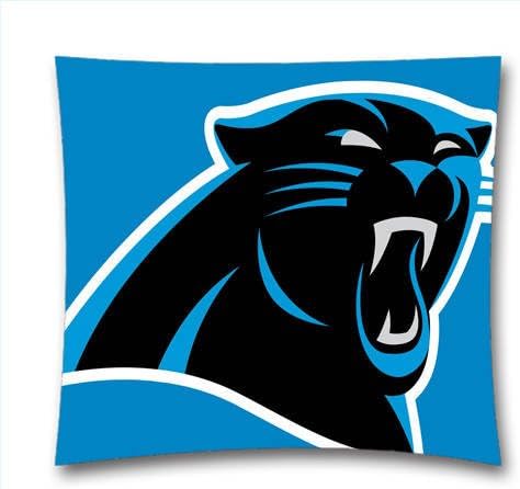 Art Sport Custom Pillows,NFL Team Pillows,Carolina Panthers Couch Pillows,Sofa Decor,Sport Fans Celebrations,Natural Cotton Linen Throw Pillows,Size 18x18Inches,