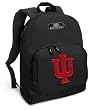 Indiana University Backpack Black IU Logo for Travel or School Bags - BEST QUALITY Unique Gifts For Boys, Girls, Adults, College Students, Men or Ladies