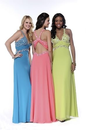Fashion For Women Over 50 : Scala P17049, Bejeweled Sheer Full-Length Formal Dress Best Price