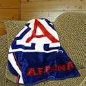 Arizona Wildcats Stripes Series Royal Plush Blanket Throw