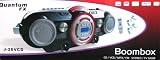 Quantum FX Boombox CD/ VCD/ MP3/ FM STEREO/ TV GAME