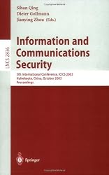 Information and Communications Security: 5th International Conference, ICICS 2003, Huhehaote, China, October 10-13, 2003, Proceedings (Lecture Notes in Computer Science)