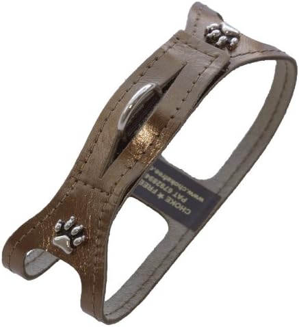 ChokeFree Pet Shoulder Collar, 18", Metallic Bronze