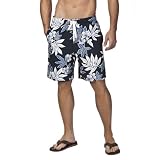 Merona® Printed Swim Short - Blue/White
