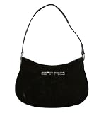 Etro Black Velvet Handbag 1585-30-2
